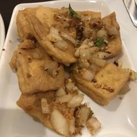 Salt & pepper tofu at Tao's in Manchester