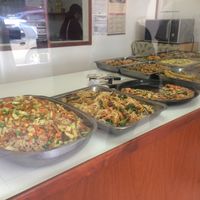 Vegan and vegetarian dishes at El Bambu in Ushuaia