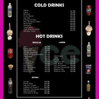 Spring 2024 Drinks Menu at Ice Cafe in Brighton