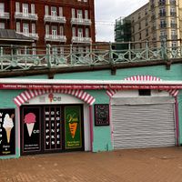 Closed! Please check for opening hours and do remember, this seafront café is seasonal and weather dependent. at Ice Cafe in Brighton