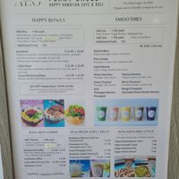 Menu 09.26.2022 at ALO in Honolulu