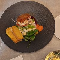 Kandierter Ziegenkäse  at Casito Mediterraneo in Gran Canaria