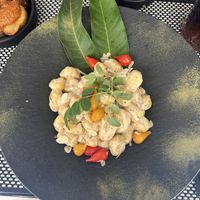 White sauce truffle gnocchi  at Casito Mediterraneo in Gran Canaria