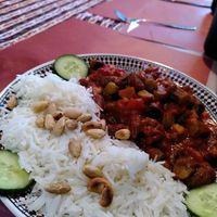 Bamiah, okra stew at Sha'aam in Valkenburg