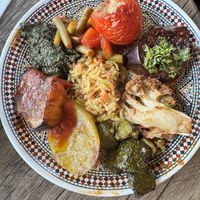 Some mains from the buffet  at Sha'aam in Valkenburg