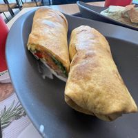 vegan wrap  at immergrün in Schweinfurt
