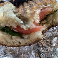 Vegan Caprese!!  at Grins in Nashville