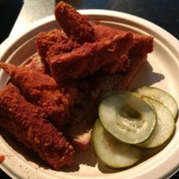 nashville hot tofu - AWESOME!!!! at Grins in Nashville