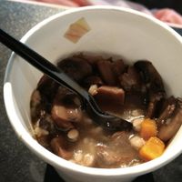 mushroom soup at Grins in Nashville