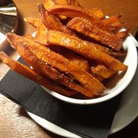 Sweet potato fries at FIRE in Dublin