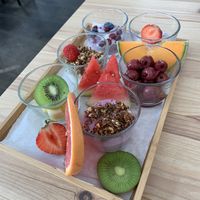 Pre brunch platter at Sneak In in Vienna