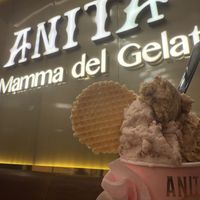 Watermelon & mint + caramel cookies  at Anita Gelato - Old San Juan in San Juan