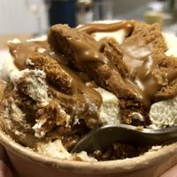 Biscoff tiramisu at Slow Rise Pizza in Lincoln