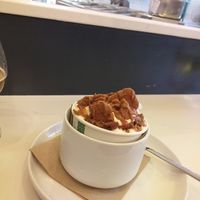 Biscoff tiramisu #Veganuary at Slow Rise Pizza in Lincoln