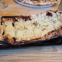 Garlic rosemary cheesy strips (vegan) at Slow Rise Pizza in Lincoln