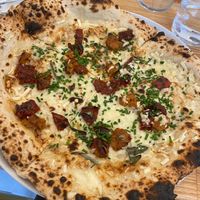 Smokey pizza  at Slow Rise Pizza in Lincoln