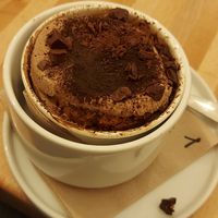 Mocha tiramasu at Slow Rise Pizza in Lincoln