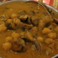 Channa Mushroom vegan at Maharadscha in Schweinfurt