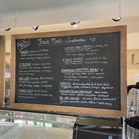 Lunch menu at New Bohemian Cafe in Northport