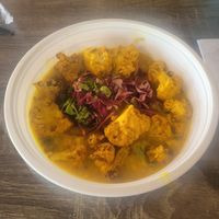 Lentil powl at Dash & Chutney in Atlanta