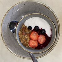 vegan granola bowl  at Stir - Chesterton in Cambridge