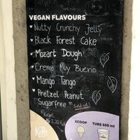 current menü  at Chunks by KoRo in Berlin