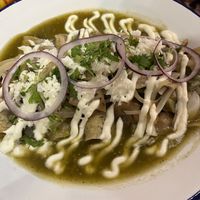 Vegetarian Enchiladas  at Santa Catrina in Cadiz