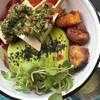 Pinchos bowl   at Kumara Vida in Pereira