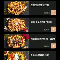 menu at Frittenwerk - Salzstraße in Muenster