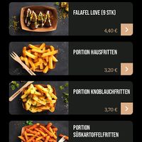 menu at Frittenwerk - Salzstraße in Muenster