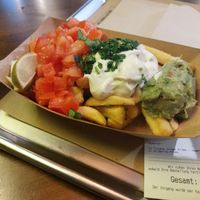 Delicious vegan Tijuana streetfries at Frittenwerk - Salzstraße in Muenster