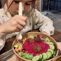 rainbow bowl at Frittenwerk - Salzstraße in Muenster