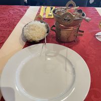 Bindi do piyazza ser lunch  at Gorkha in Hannover