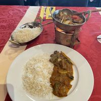 More food than it looks like … possibly enough for two  at Gorkha in Hannover