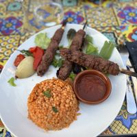 Vegan kabap  at Shakshuka Restaurant and Bar in The Hague