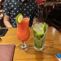 Vegan cocktails at Salsa Tapas & Grill in Southend-on-sea