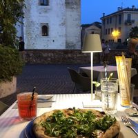 vegan pizza at Pizzeria Scaligeri in Sirmione