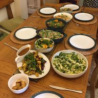Thai feast at Our Lizzy Cookery Courses in Malvern