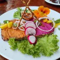 "Brotzeit" at Müllers Alpe Hinterenge II in Oberstdorf