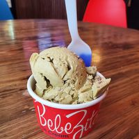 Pistachio puppy chow at Bebe Zito Ice Cream in Minneapolis
