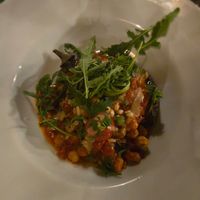 the caramelized aubergine! at Green Frog in Zakynthos