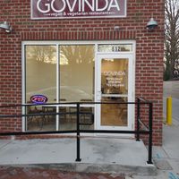 Front entrance in Marshall st at Govinda in Richmond