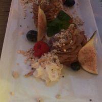 Vegan mousse au chocolat at Baumbar in Kaprun