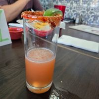 margarita shooter at Taqueria La Patrona in Virginia Beach