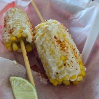 elote vegan at Taqueria La Patrona in Virginia Beach