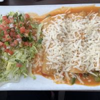 Vegan Enchiladas   at Taqueria La Patrona in Virginia Beach