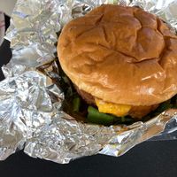 Vegan BBQ Burger at Boon Cafe in Norridge