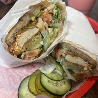 Clucker Po-Boy  at Boon Cafe in Norridge