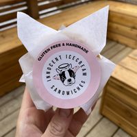   at Innocent Ice Cream Parlour in Vancouver