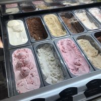 All of the vegan flavours !!  at Innocent Ice Cream Parlour in Vancouver